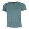 Launch Camiseta de running Mujeres - azul-gris, 