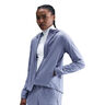 Swift Chaqueta para correr Mujeres - azul-gris, plateado