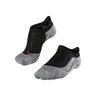RU4 Endurance Invisible Calcetines para correr Mujeres - negro, gris