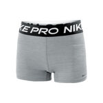 Ropa Nike Nike Pro 3in Shorts Con Bolsillo Para Pelota Mujeres-Gris,Negro