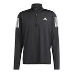 Ropa adidas adidas Own The Run Half Zip Camiseta De Manga Larga Hombres-Negro
