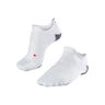 RU5 Race Invisible Calcetines para correr Mujeres - blanco, gris