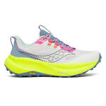 Zapatillas para correr Saucony Saucony Xodus Ultra 4 Zapatilla trail Mujeres-blanco, amarillo ne&oacute;n