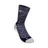 Performance Run Crew Calcetines Para Correr-Azul,Gris
