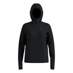 Ropa Odlo Odlo Essential Thermal Midlayer Camiseta De Running Mujeres-Negro