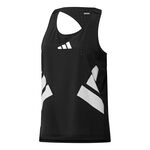 Ropa adidas adidas Road To Records Camiseta De Tirantes Mujeres-Negro,Blanco