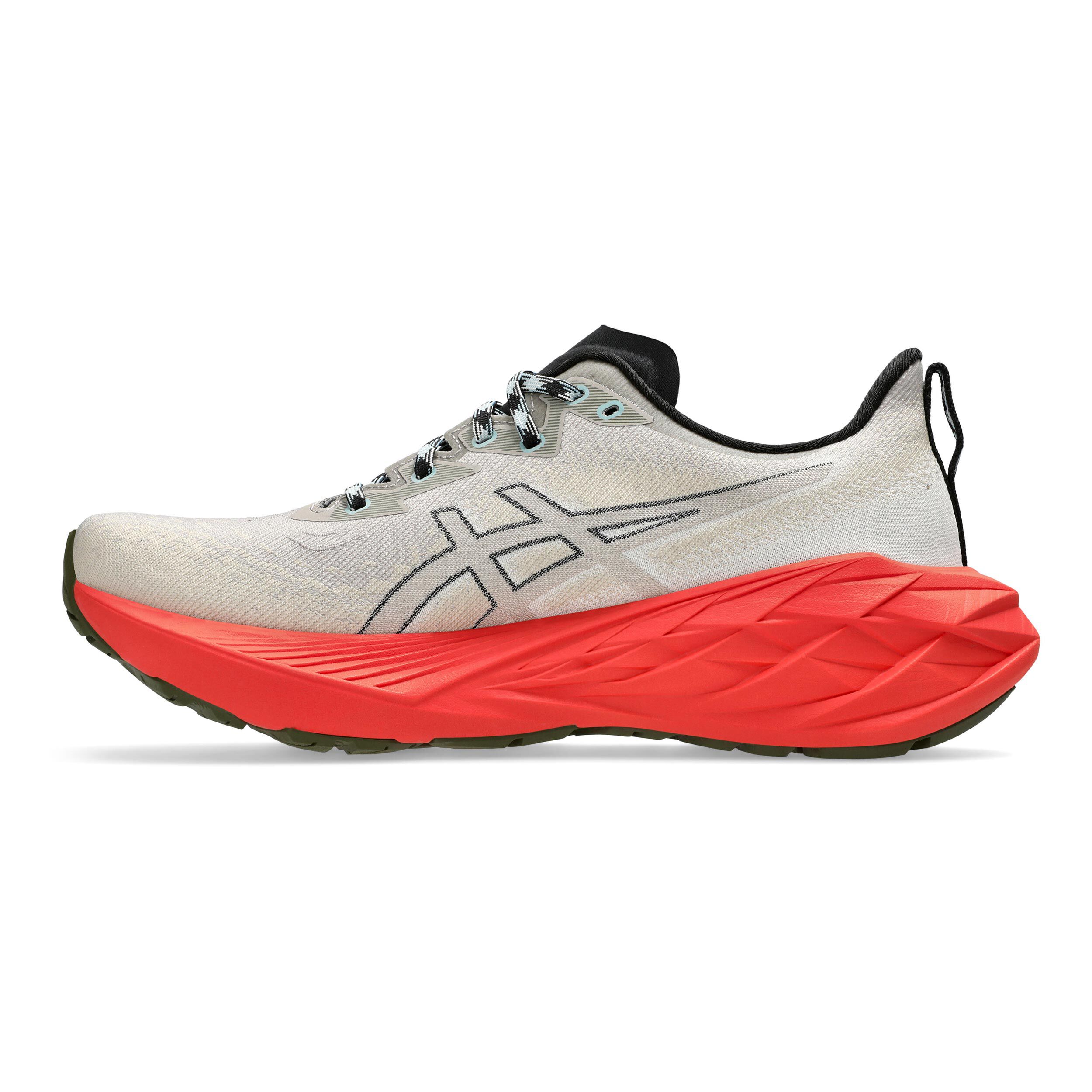 Comprar ASICS Novablast 4 TR Zapatilla Neutral Hombres Beige Rojo online Running Point ES
