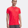 Launch Camo Camiseta De Running Hombres-Rojo Neón