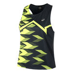 Ropa ASICS ASICS Light Graphic Camiseta De Tirantes Mujeres-Azul Oscuro,Amarillo Ne&oacute;n