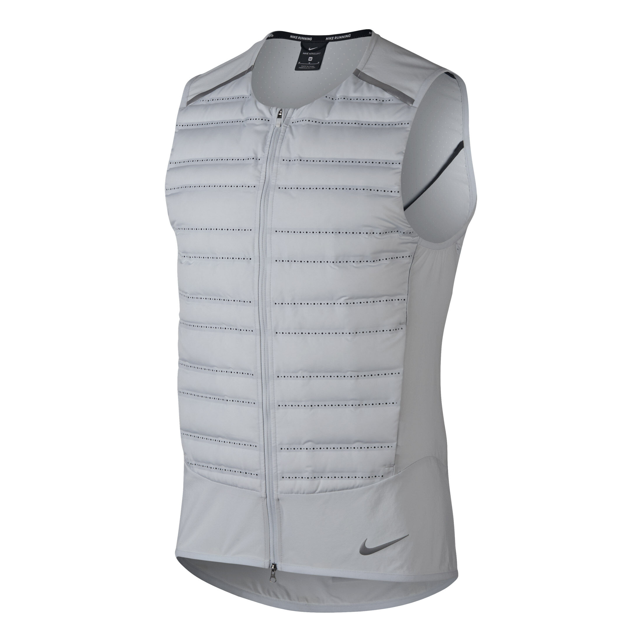 Comprar Nike AeroLoft Chaleco Hombres Gris Claro Negro online Running Point ES