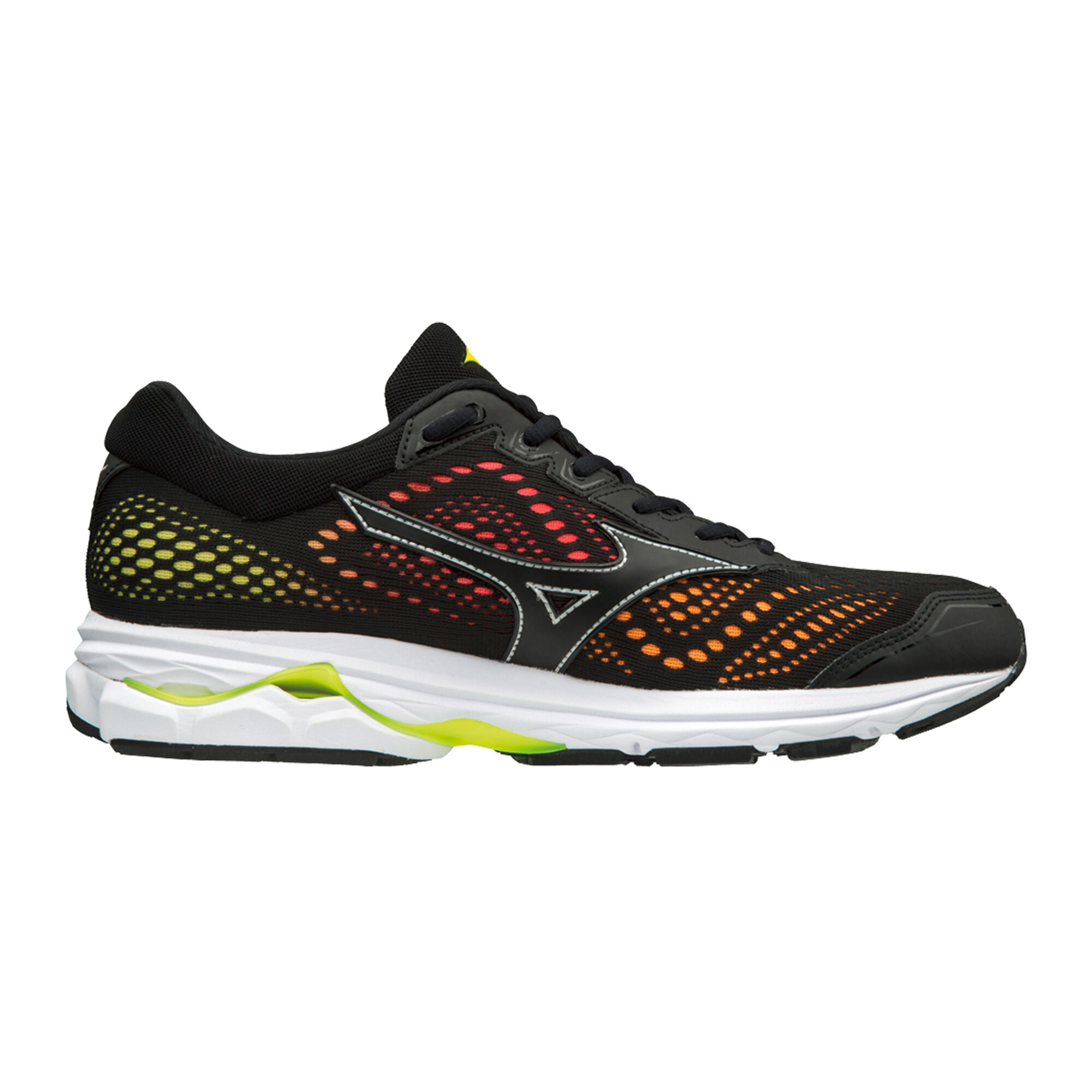 Wave Rider 22 Zapatilla Neutral Mujeres - Negro, Amarillo Neón compra online | Running Point