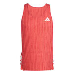 Ropa adidas adidas Adizero Camiseta De Tirantes Hombres-Rojo,Blanco