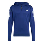 Ropa adidas adidas Own The Run Winter Half-Zip Chaqueta Para Correr Hombres-Azul Oscuro
