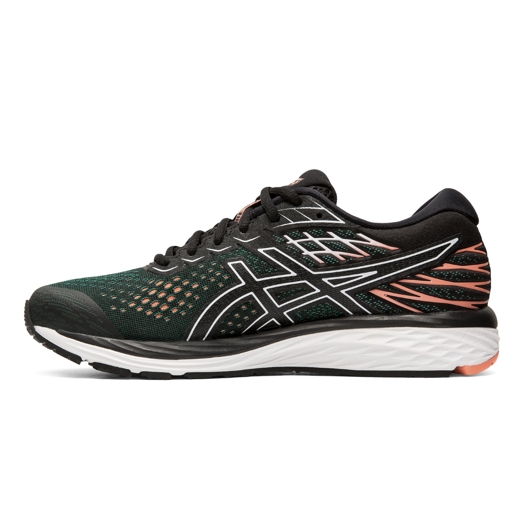 Comprar ASICS Gel Cumulus 21 Zapatilla Neutral Mujeres Negro Coral online Running Point ES
