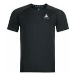 Ropa Odlo Odlo Crew Neck Essential Chill-Tech Camiseta De Running Hombres-Negro