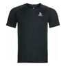 Crew Neck Essential Chill-Tech Camiseta De Running Hombres-Negro