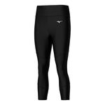 Ropa Mizuno Mizuno Impulse Core 3/4 Tight Mallas Para Correr Mujeres-Negro