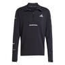 adi365 Warm Half-Zip Camiseta de running Hombres-negro