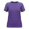 Essential Seamless Camiseta De Running Mujeres-Lila
