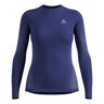 Performance WarmCrew Camiseta de manga larga Mujeres - azul, 