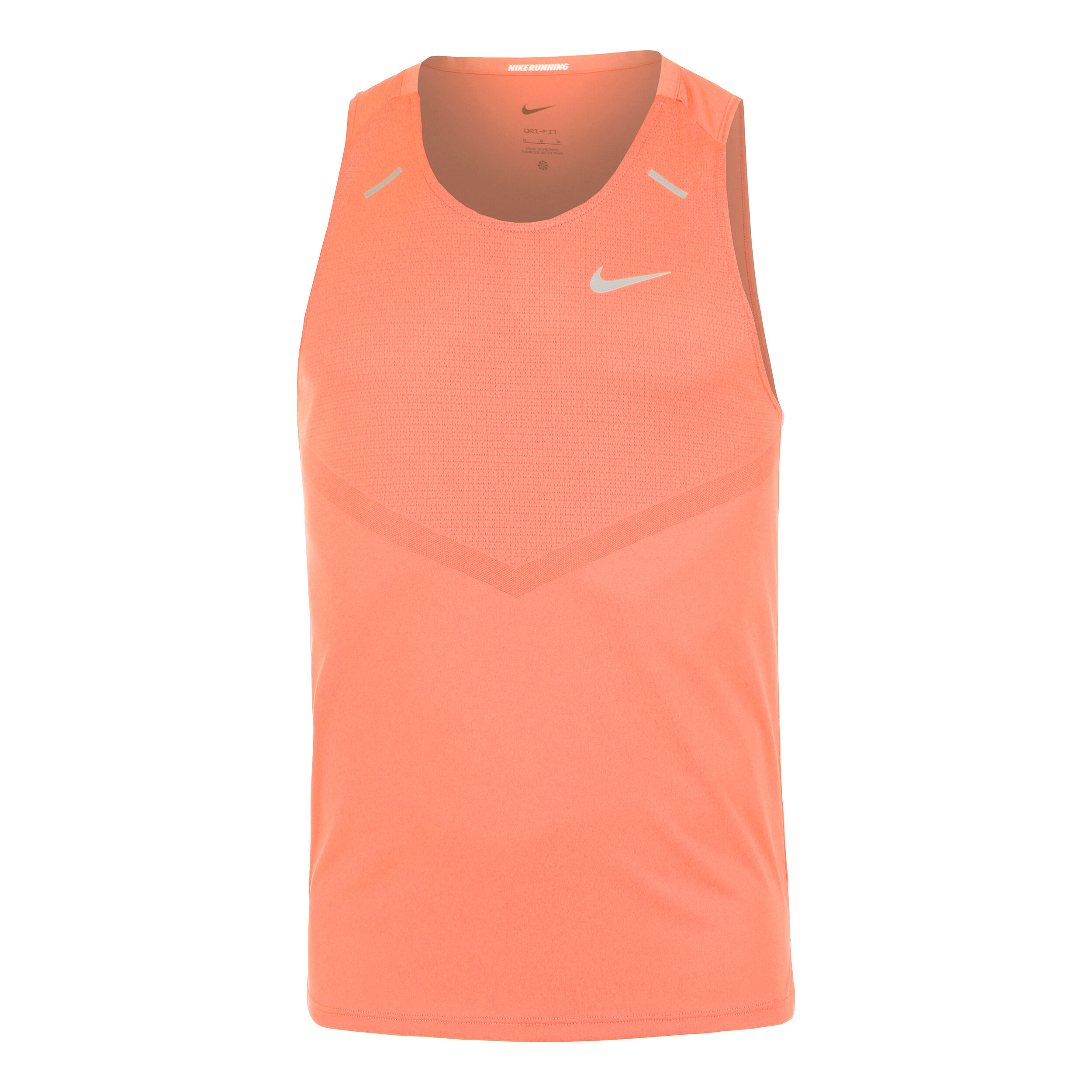 Comprar Nike Dri Fit Rise 365 Camiseta De Tirantes Hombres Naranja online Running Point ES