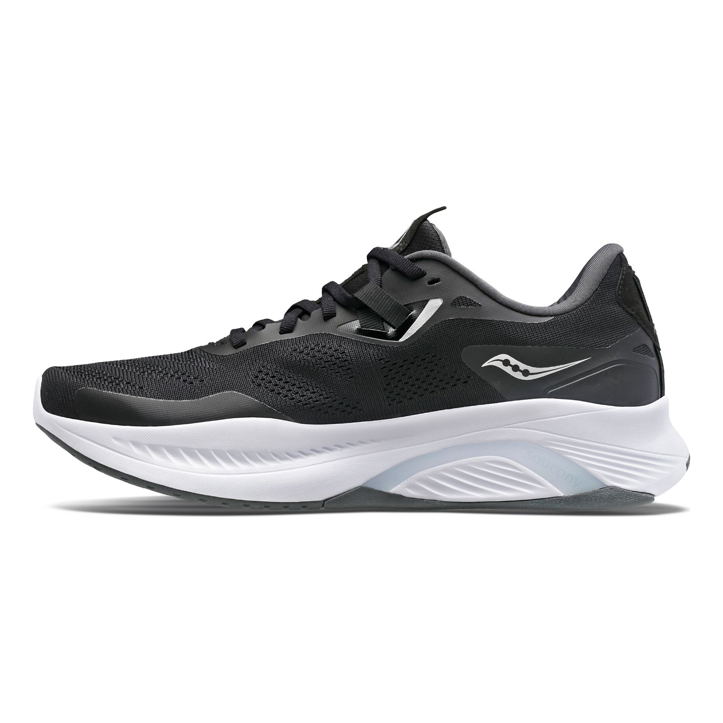 Comprar Saucony Guide 15 Zapatilla De Estabilidad Hombres Negro Blanco en talla 40 5 online Running Point ES