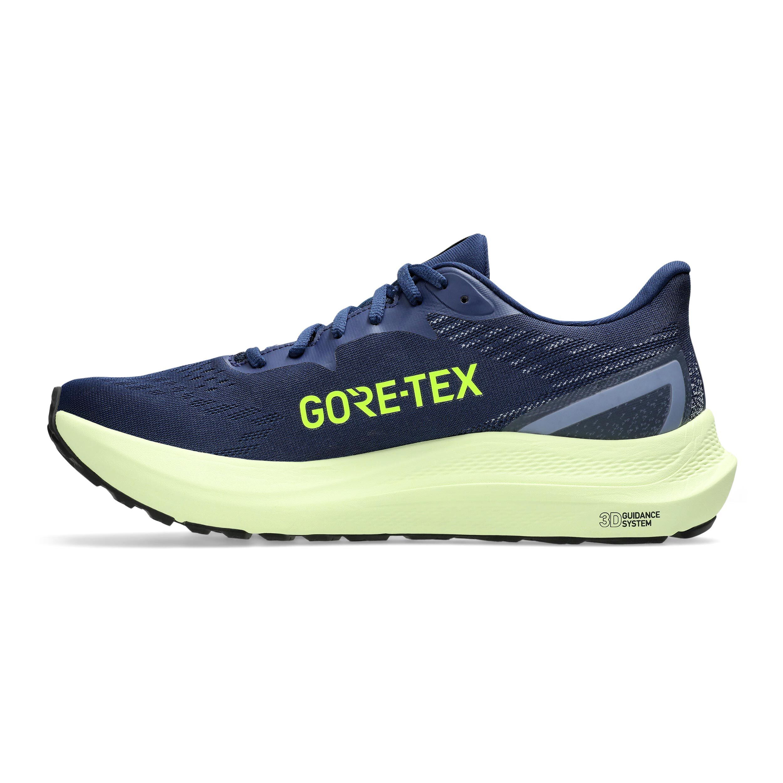 Comprar ASICS GT 2000 12 GTX Zapatilla De Estabilidad Hombres Azul Oscuro Amarillo en talla 43 5 online Running Point ES