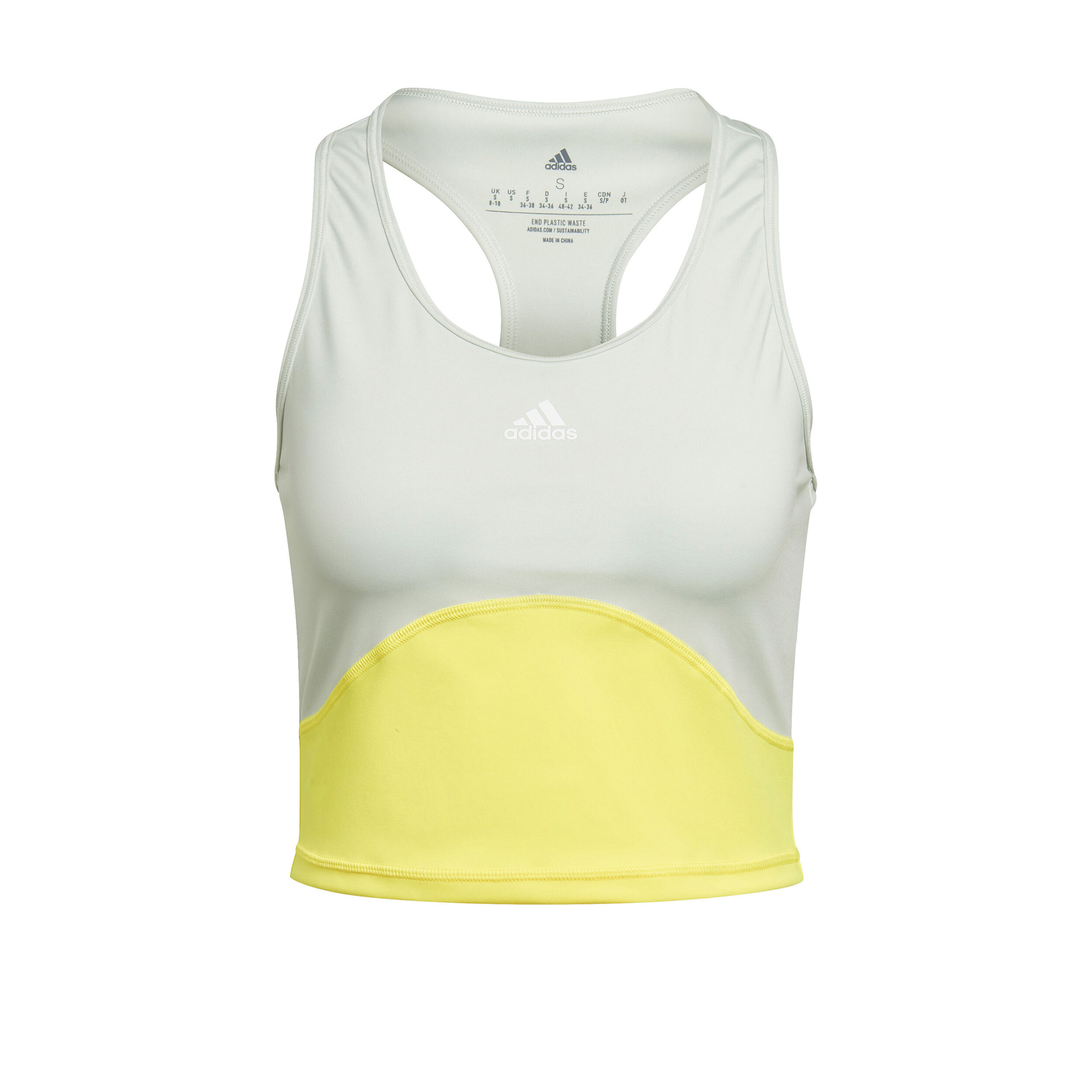 Comprar adidas High Intensity Cropped Camiseta De Tirantes Mujeres Verde online Running Point ES