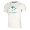 Fujitrail Logo Camiseta de running Hombres - crema, turquesa