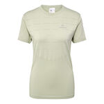 Ropa Newline Newline Riverside Seamless T-Shirt Camiseta De Running Mujeres-Gris