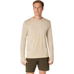 Ropa ASICS ASICS Road Seamless Camiseta De Running Hombres-Beige