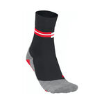 Ropa Falke Falke RU5 Calcetines Para Correr Hombres-Negro,Rojo
