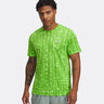 Launch Printed Camiseta De Running Hombres-Verde Neón,Verde