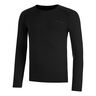 Warm Chaleco Hombres-Negro