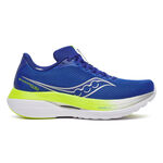 Zapatillas para correr Saucony Saucony Endorphin Trainer Zapatilla de competición Hombres-azul, amarillo limón
