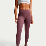Ropa Nike Nike Swift Tight Mallas para correr Mujeres-marr&oacute;n, plateado