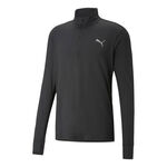Ropa Puma Puma Run Favorite 1/4 Zip Camiseta De Running Hombres-Negro