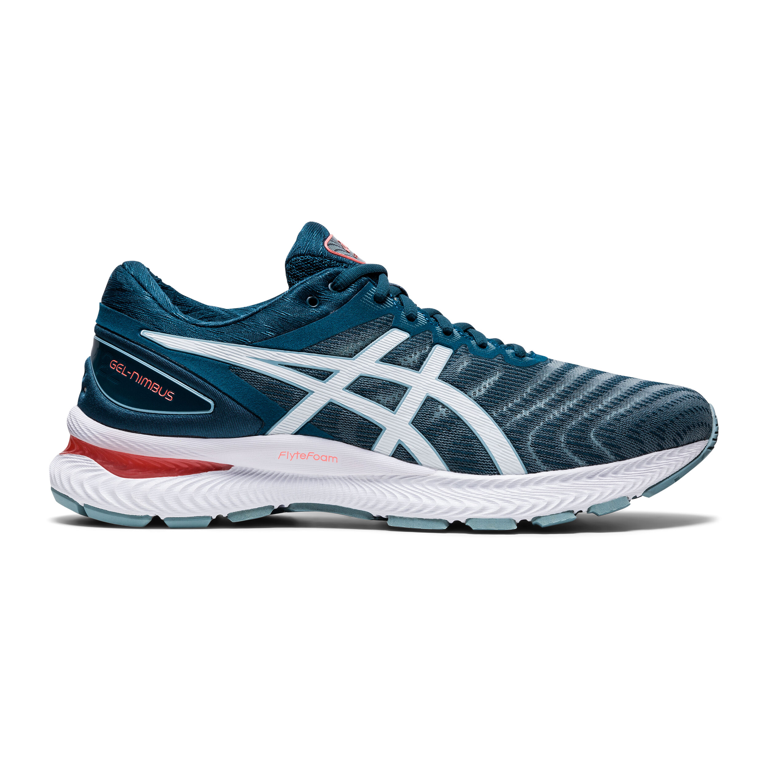 Comprar ASICS Gel Nimbus 22 Zapatilla Neutral Hombres Azul Blanco online Running Point ES