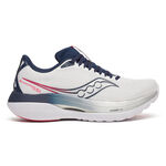 Zapatillas para correr Saucony Saucony Endorphin Trainer Zapatilla de competici&oacute;n Hombres-blanco, azul