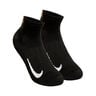 Court Multiplier Max Calcetines Deporte Pack De 2-Negro,Blanco