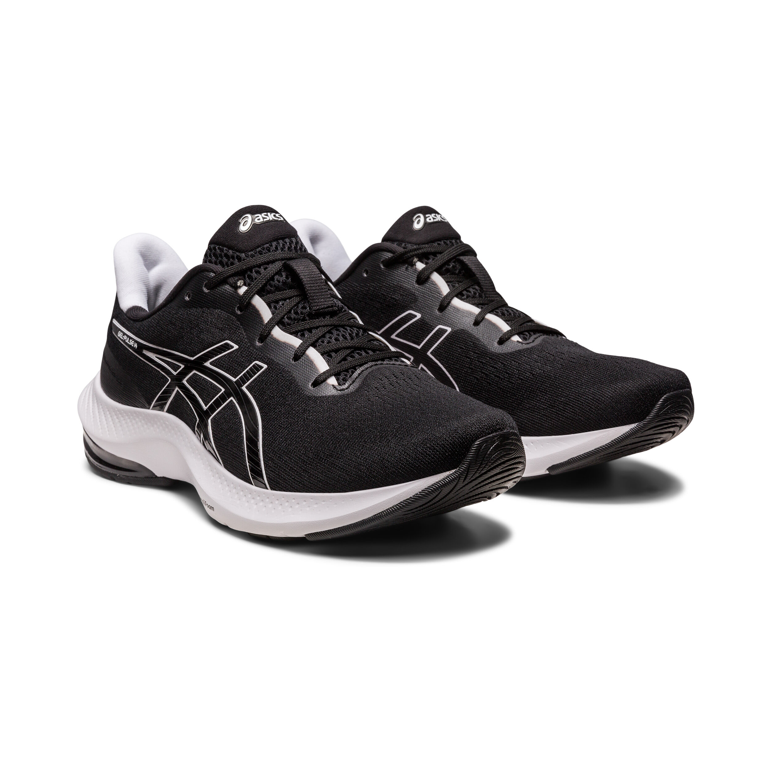 Comprar ASICS Gel Pulse 14 Zapatilla Neutral Mujeres Negro Blanco online Running Point ES