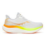 Zapatillas para correr Saucony Saucony Triumph 23 Zapatilla neutral Mujeres-blanco, amarillo limón