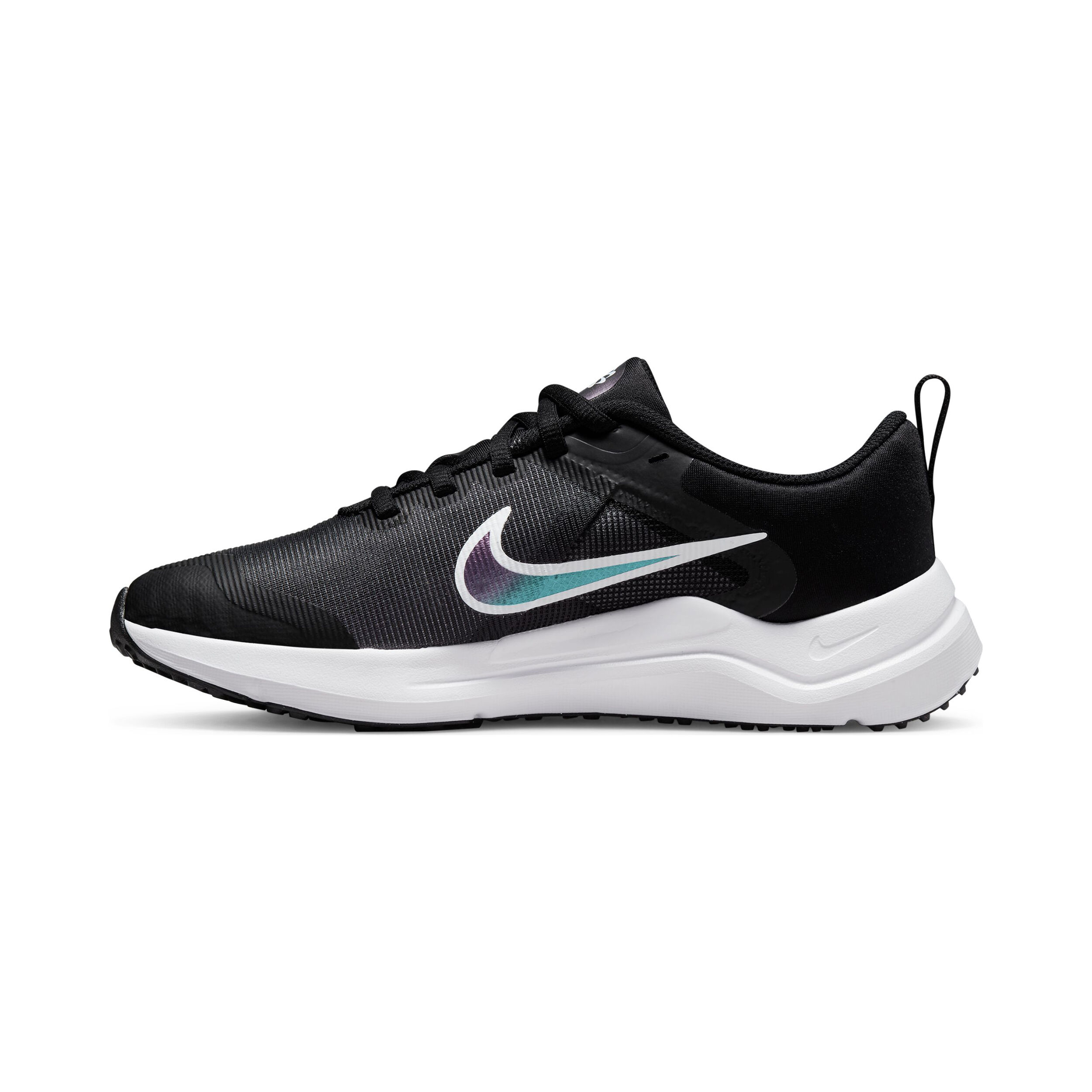Comprar Nike Downshifter 12 Zapatilla Neutral Ninos Negro Blanco online Running Point ES