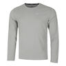 Dri-Fit Miler Dri-Fit Miler UV Camiseta De Running Hombres-Gris Oscuro