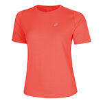 Ropa ASICS ASICS Road Camiseta De Running Mujeres-Coral