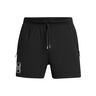 Run Anywhere Pantalones Cortos Hombres-Negro,Blanco