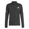 adi365 Zip  Camiseta de running Hombres-negro
