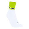 RU4 Endurance Cool Calcetines Para Correr Hombres-Blanco,Verde Claro
