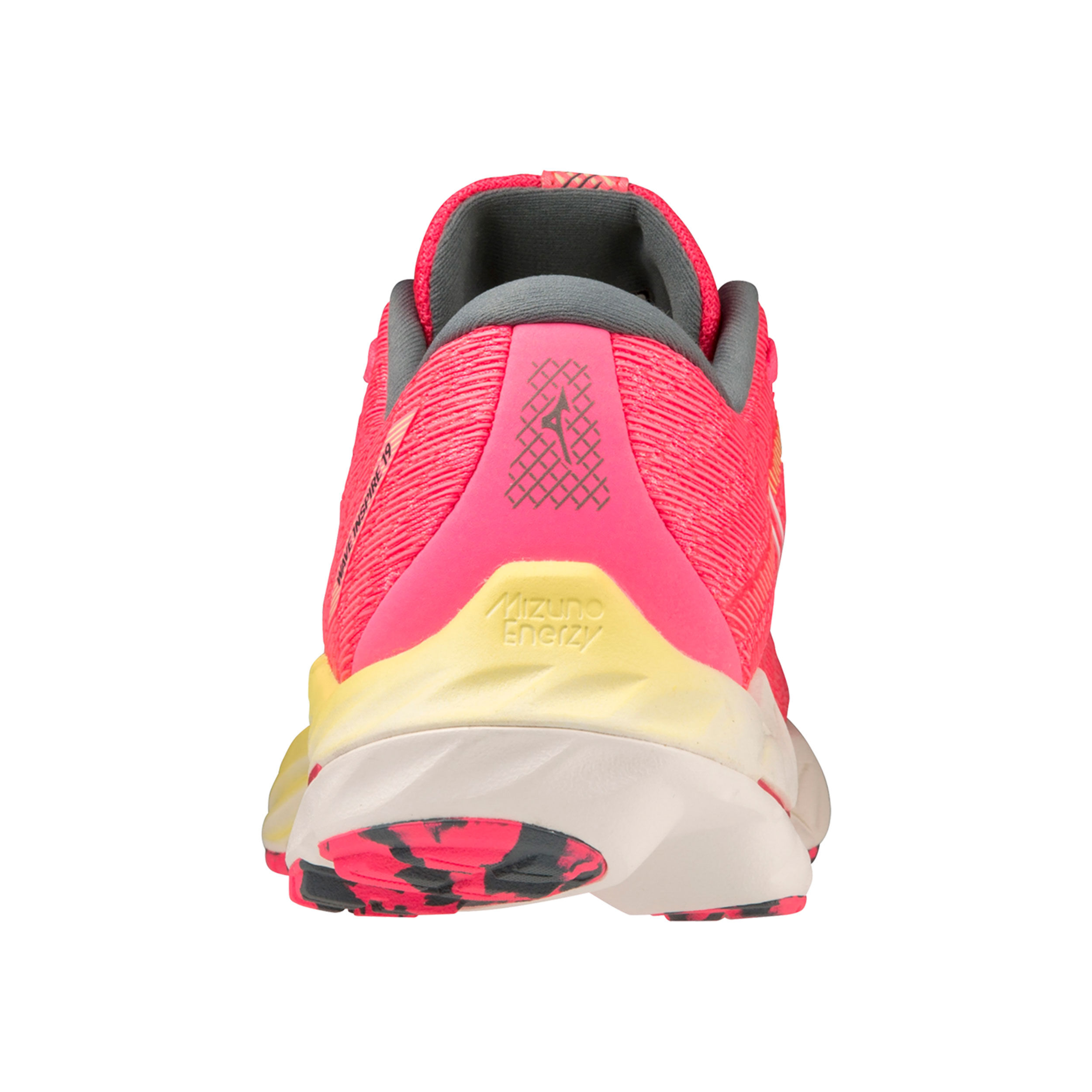 Comprar Mizuno Wave Inspire 19 Zapatilla De Estabilidad Mujeres Rosa Amarillo Neon online Running Point ES