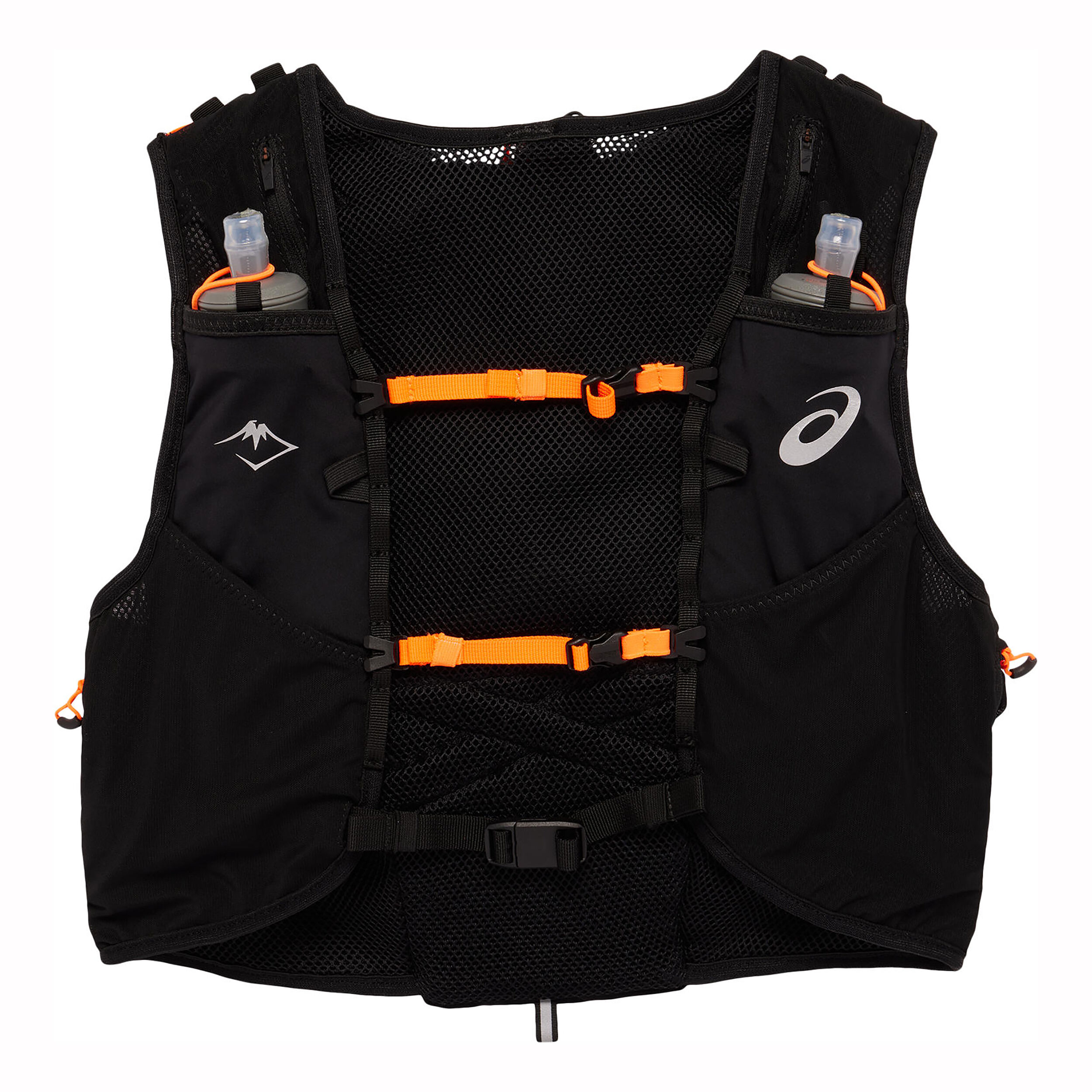 Comprar ASICS Fujitrail 7L Mochila De Hidratacion Negro Naranja online Running Point ES
